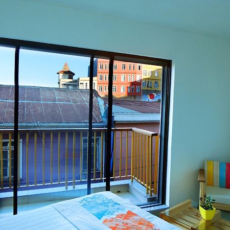 Hotel Boutique Cielo Abierto Valparaíso Buitenkant foto