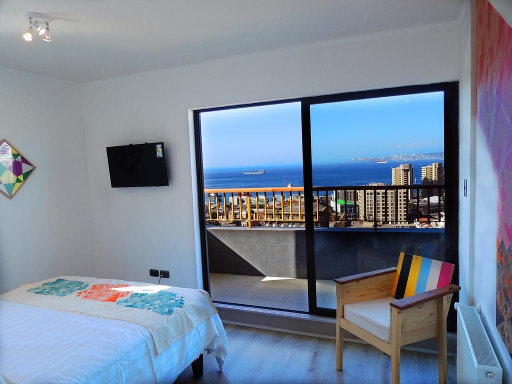 Hotel Boutique Cielo Abierto Valparaíso Buitenkant foto