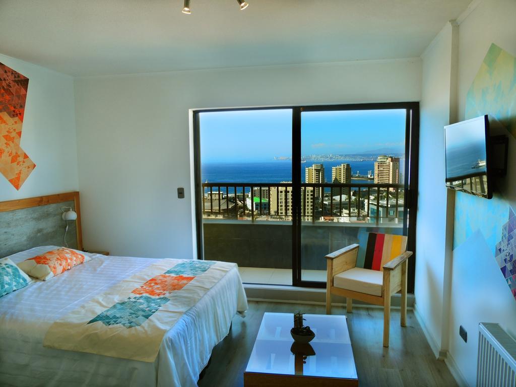 Hotel Boutique Cielo Abierto Valparaíso Buitenkant foto