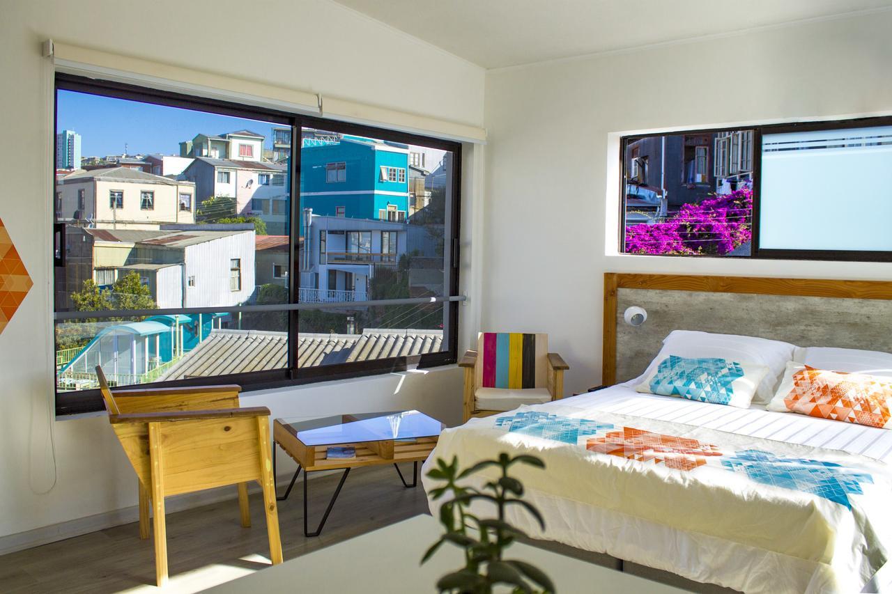 Hotel Boutique Cielo Abierto Valparaíso Buitenkant foto