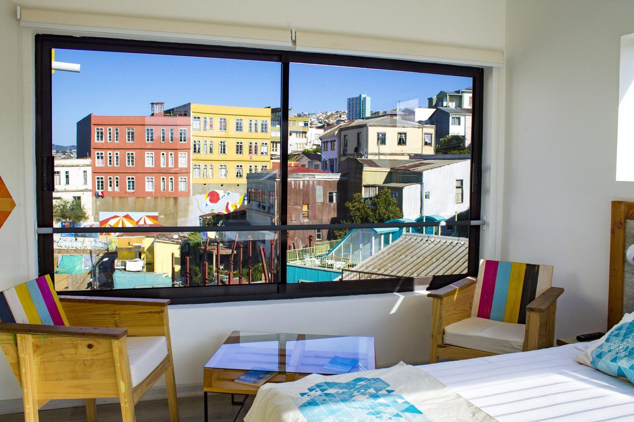 Hotel Boutique Cielo Abierto Valparaíso Buitenkant foto