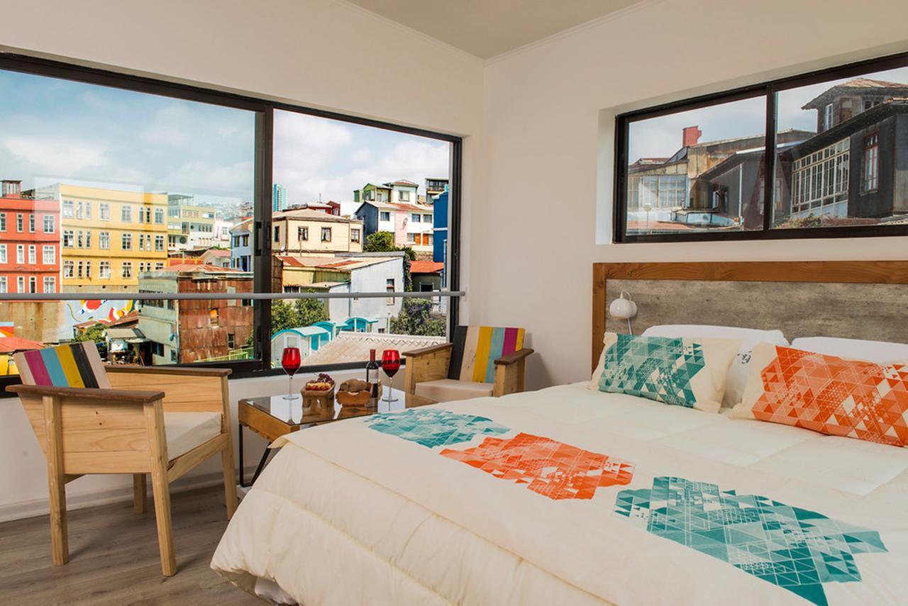Hotel Boutique Cielo Abierto Valparaíso Buitenkant foto