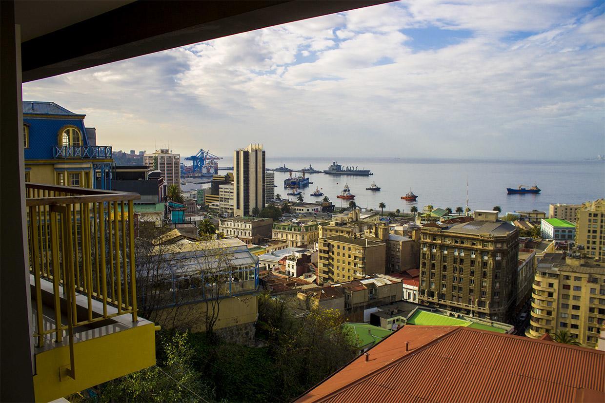 Hotel Boutique Cielo Abierto Valparaíso Buitenkant foto